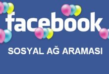 Facebook Sosyal Ağ Arama Motoru