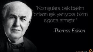 Ünlü Düşünürler Thomas Edison sözleri